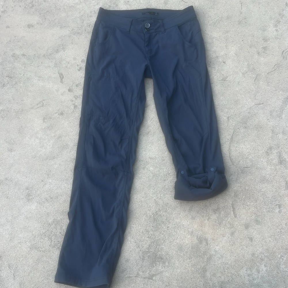 PrAna Grey Halle Hiking Pant Women's Size 4 - Picture 5 of 9